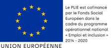 Le PLIE est confinancé par le Fonds Social Européen dans le cadre du programme opérationnel national 'Emploi et inclusion' 2014-2020